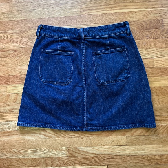 Madewell Denim Utility Zip Skirt - Picture 5 of 7